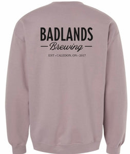 Badlands Softstyle Crew Neck Mauve