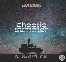 Load image into Gallery viewer, Chaotic Summer (2026) - IPA - 6.5% ABV (4 Pack)