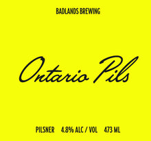 Load image into Gallery viewer, 4 Pack - Ontario Pils 2025 (1 Different Beer) (4 Pack - DELIVERY ONLY)