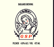 Load image into Gallery viewer, 4 Pack - GSP - Pilsner (2026) (1 Different Beer) (4 Pack - DELIVERY ONLY)