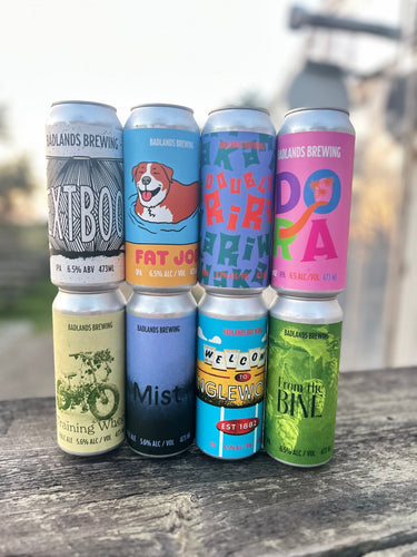 12 Pack - 8 Different Beers (12 Pack - DELIVERY ONLY)