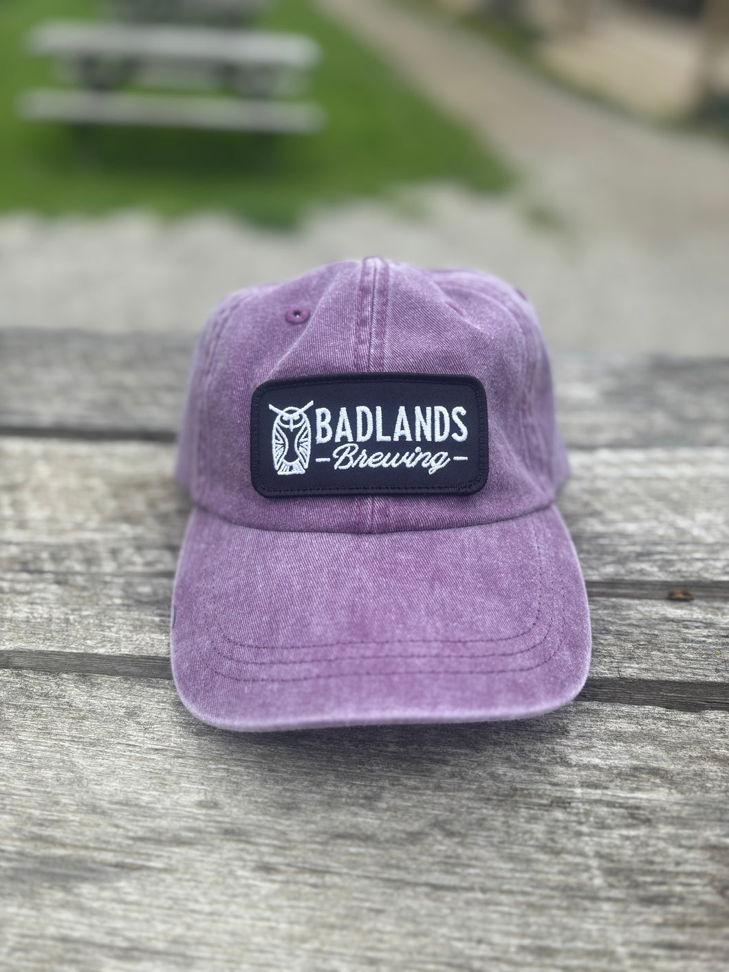 Pigment-Dyed Cap with Patch