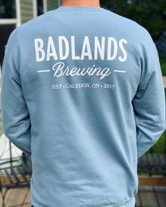 Badlands Softstyle Crew Neck Blue