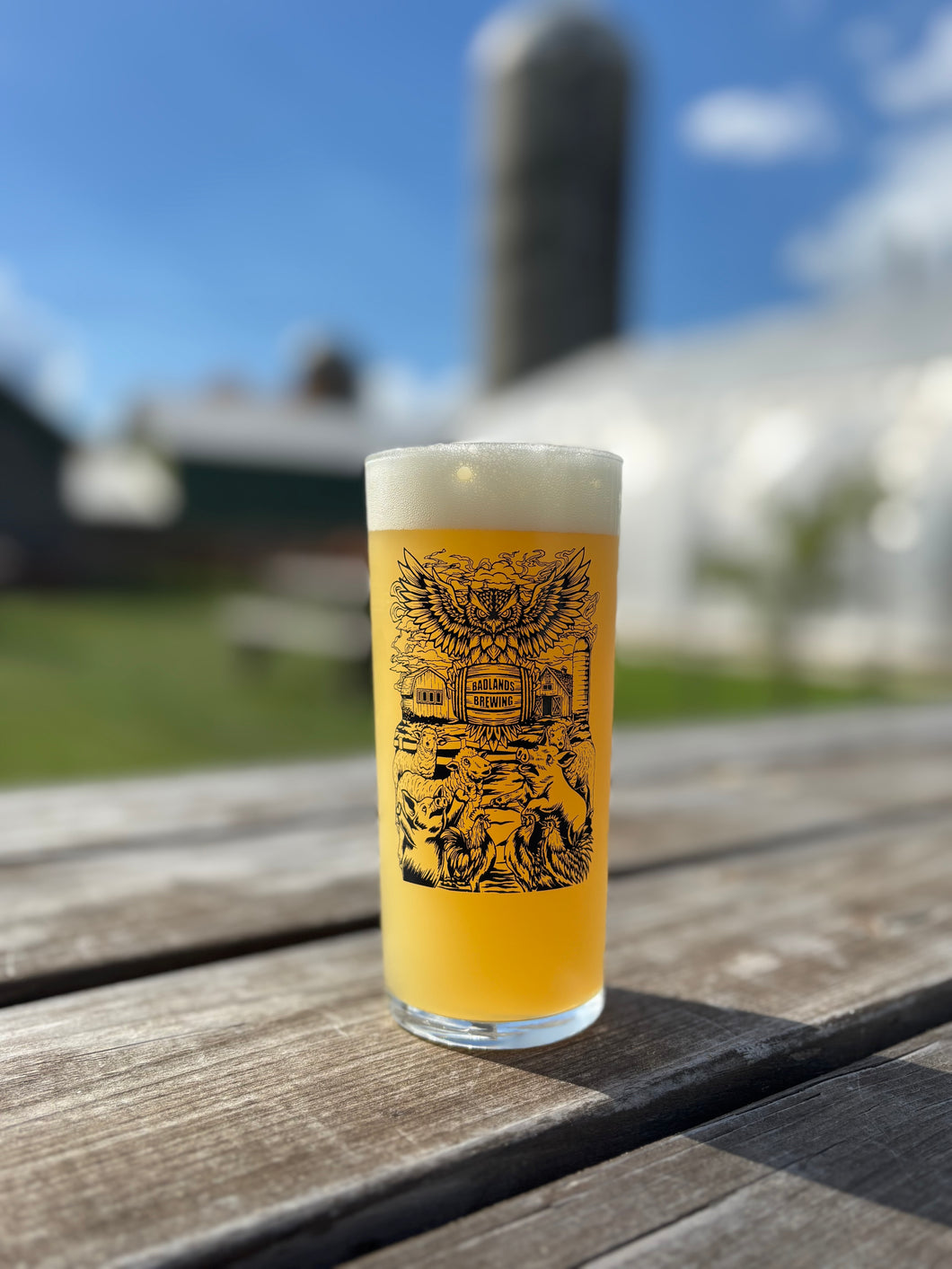 Hop Fiction x Badlands Glass