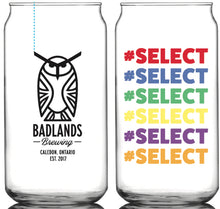 Load image into Gallery viewer, #SELECT Can Glass (20oz)