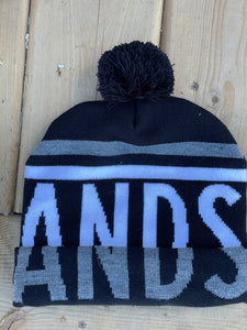 Badlands Text PomPom Toques