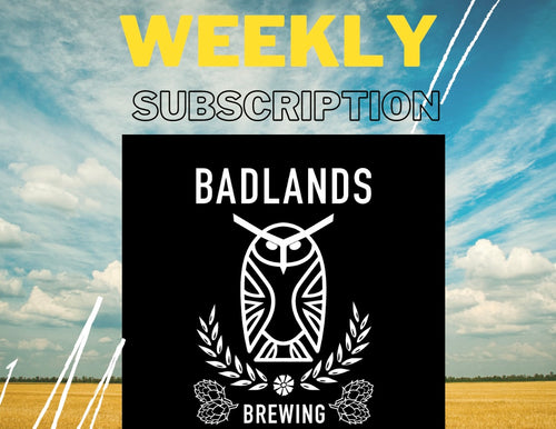 Weekly Hoppy Beer Subscription (4x 2 different hoppy beers - 8 total beers)